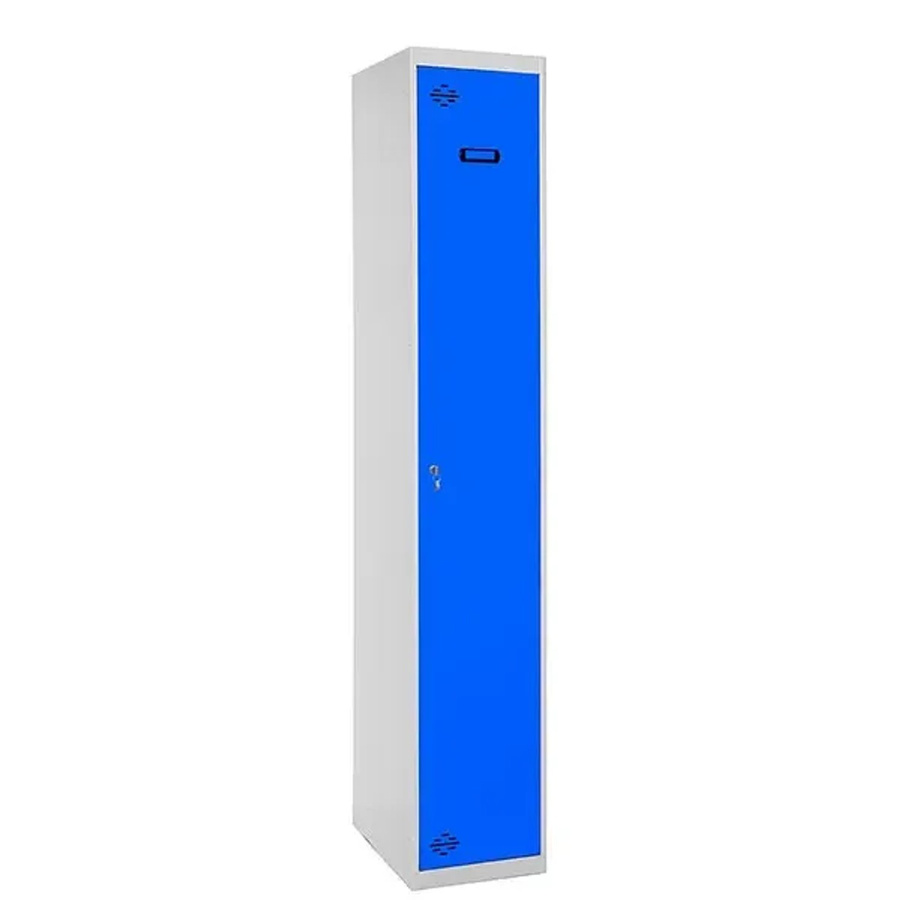 PROREGAL Spind AMEGO Grundmodul Schließfach mit 1 Abteil in Grau-Blau, H x B x T: 180 x 40 x 50 cm - Bild 2
