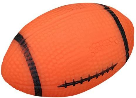 PAWSOME GOODS Pet Puppy Chew Bite Rugby Ball, Squeaker, Training Sound Toy - Bild 1