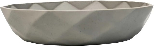Vivanno Pflanzschale Cavero in Betongrau aus Fiberglas, B/T/H: 32 x 32 x 7 cm - Bild 1