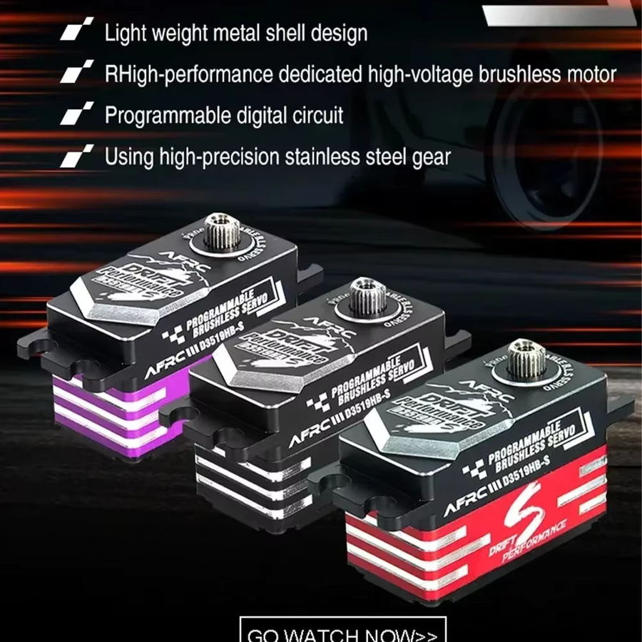 TIMEA D3519HB-S Flaches Programmierbares HV Bürstenloses Servo für RC-Auto-Drift - Bild 2