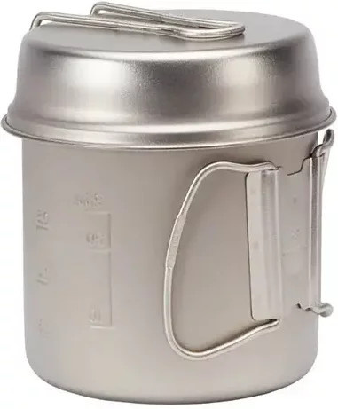 Snow Peak Trek Kochtopf 1400 aus Aluminium, Silber, 1,4 l - Bild 1