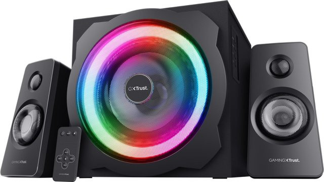 Trust Gaming GXT 629 Tytan 2.1 Stereo-Subwoofer-System für PC in Schwarz - Bild 1
