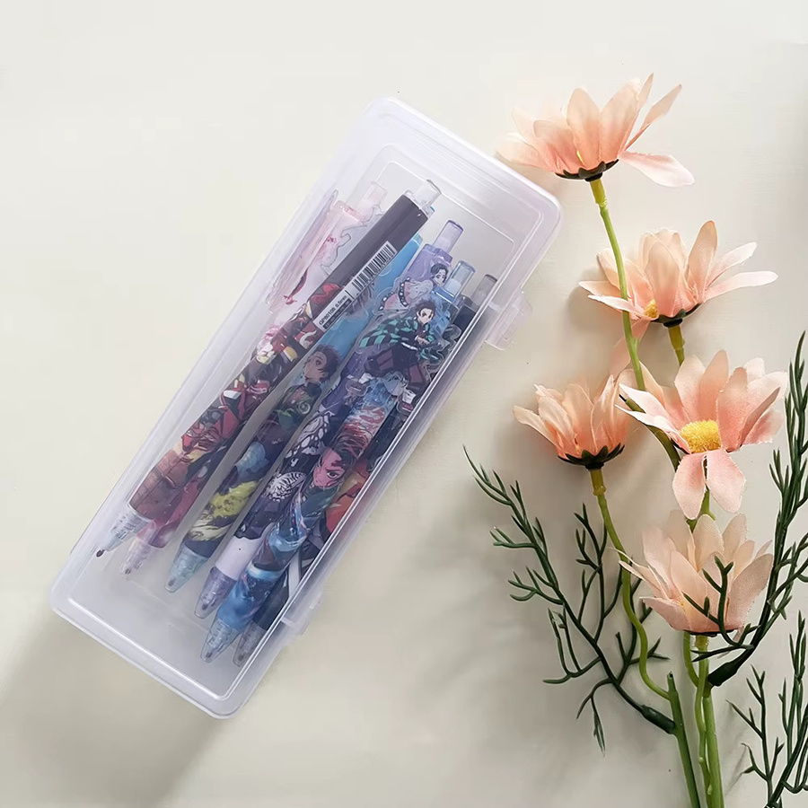 Bandai Anime Slayer Gelstifte Set mit 6 farbigen Schreibstiften für Schüler und Fans - Bild 3