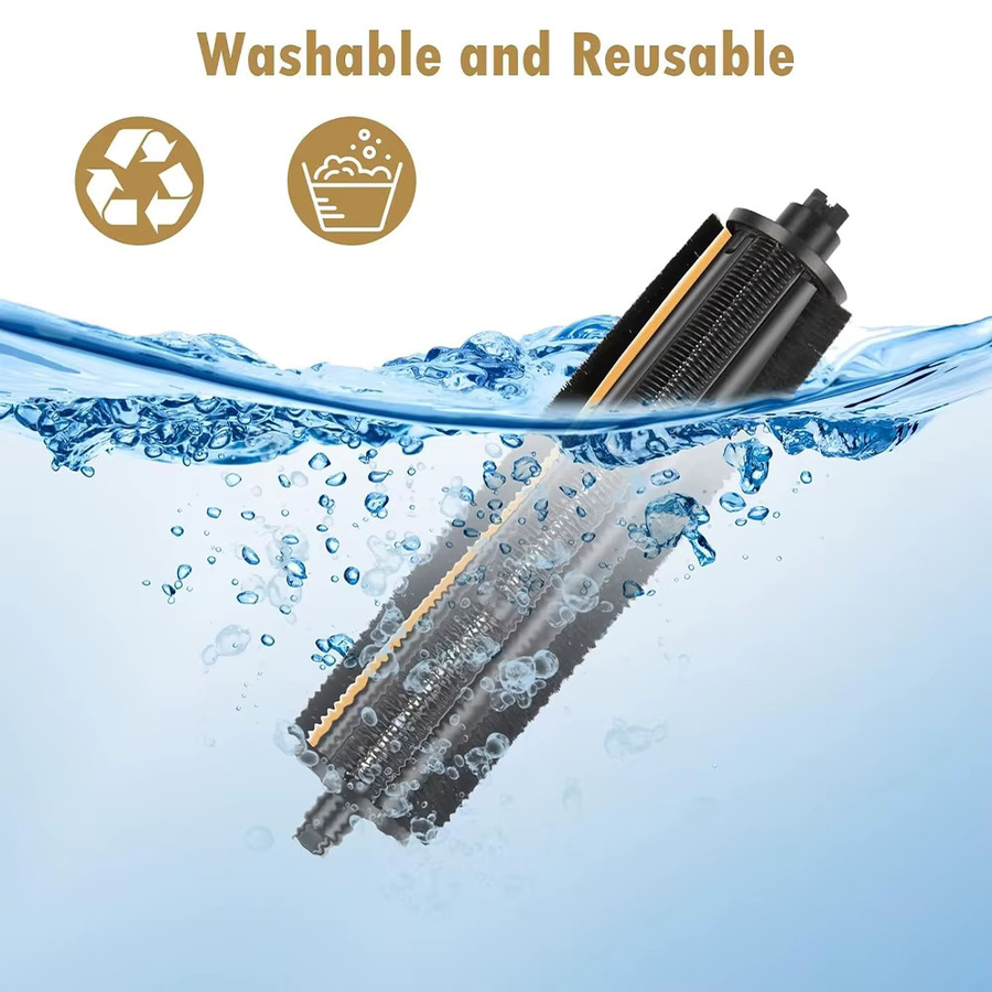 Dreame TriCut-Bürste in Schwarz für X40 Ultra, X30 Ultra, L20 Ultra, L10s Ultra Gen 2, S10 Pro, S20, S20 Pro, X10, X20 Pro und D9 Max Gen2 Modelle - Bild 4