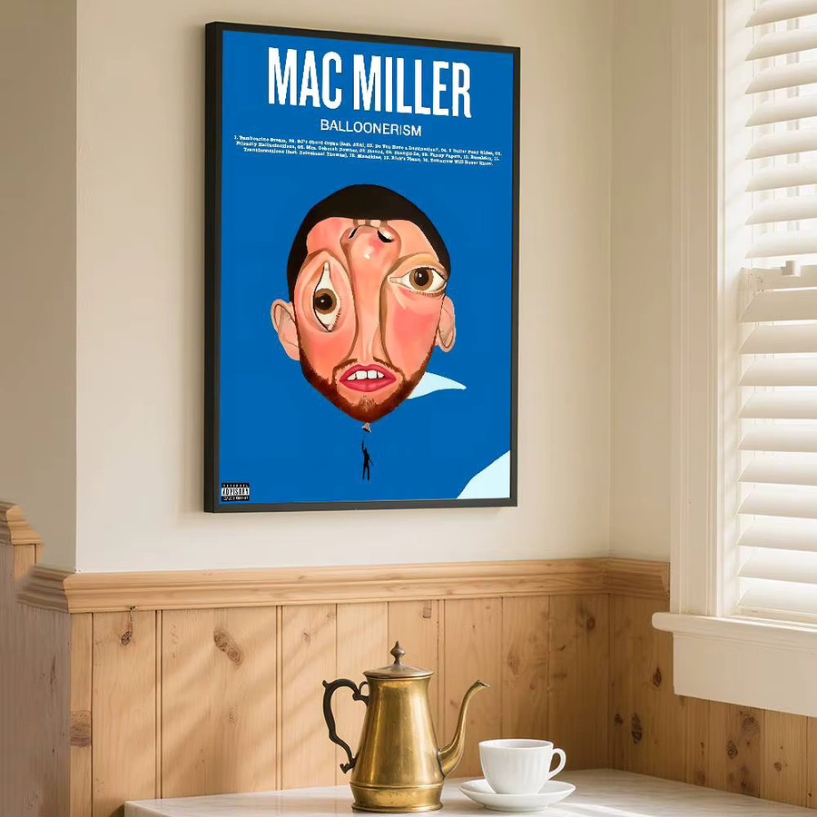 Kayou M-Mac Circles Miller Poster Kunstdruck im Anime-Stil, mehrfarbig, Papier, B/H: 15,0 x 10,0 cm - Bild 6