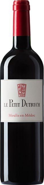 Château Dutruch Rotwein Moulis AOP Bordeaux 2020, Cabernet Franc, Cabernet Sauvignon, Merlot, trocken, 0,75 l - Bild 1