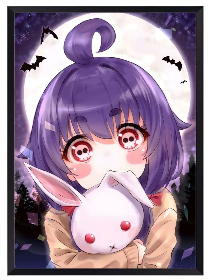 AnimeDark G-Gathering Poster HD, selbstklebende Wanddekoration aus Papier, Mehrfarbig, B: 20 cm, H: 20 cm, T: 15 cm - Bild 4
