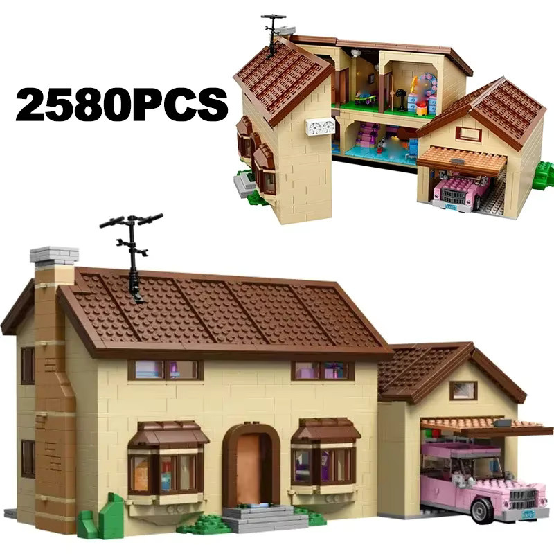 LEGO Kwik E Mart und Supermarkt-Haus Modellbausteine - Bild 2