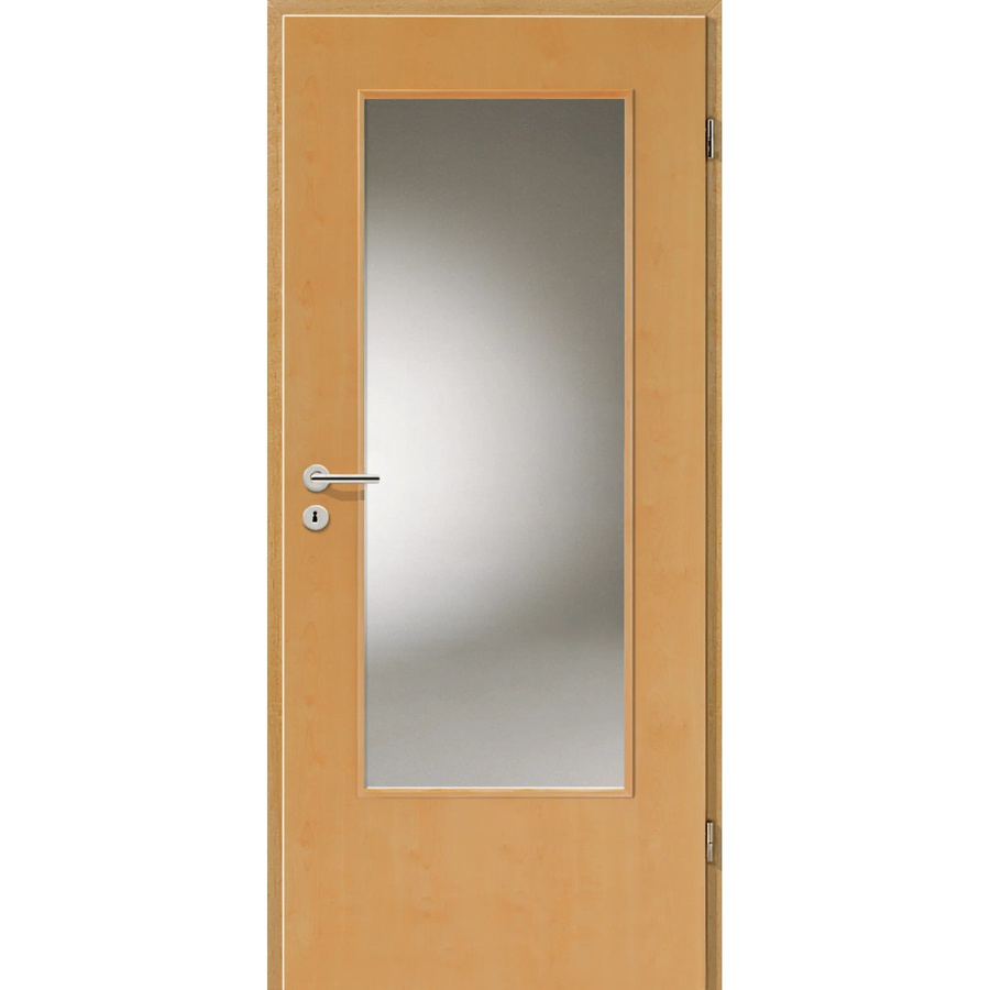 GetaDoor Zimmertür Buche Holzdekor Braun ohne Glas, B: 86 cm, H: 198,5 cm, Anschlag Links - Bild 2