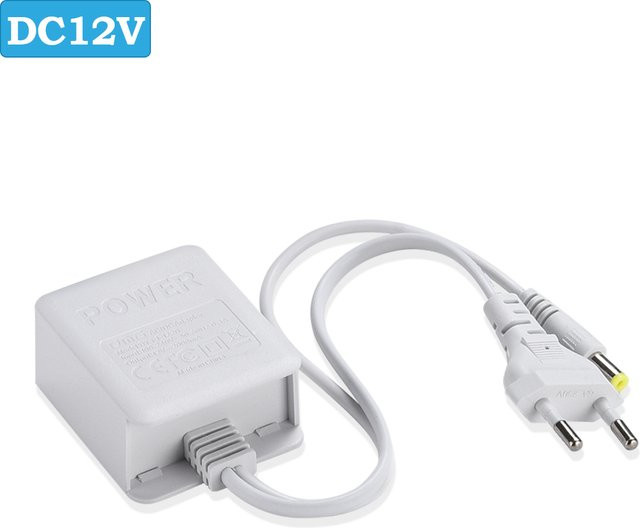 BESDER DC 12V 2A Netzteil für CCTV Sicherheitskameras und WiFi IP Kameras, Farbe: Weiß - Bild 1