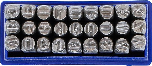 BGS Einschlagbuchstaben aus Stahl 4 mm - Bild 2