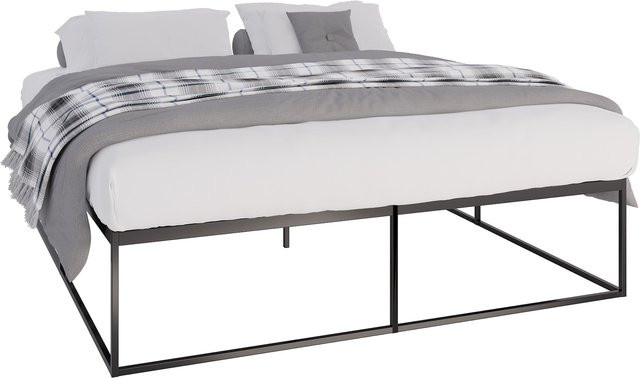 CLP Metallbett Scala mit Lattenrost in Schwarz Matt - Bild 1