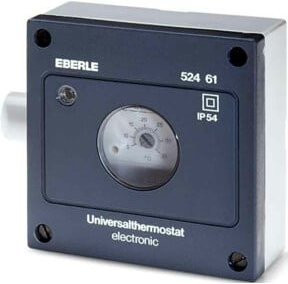 Eberle Controls Allzweckthermostat AZT-I 524 510 Wandmontage Schwarz - Bild 1