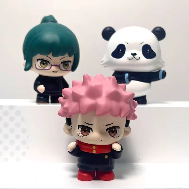 Bandai Jujutsu Kaisen Anime Figuren Blind Box mit Gojo Satoru und Itadori Yuji als Action Figur Modell in Multicolor - Bild 4