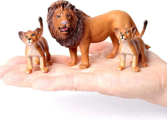 Löwenfigur Löwenjunges Löwin, Actionfigur, Kunststoff, ab 14 Jahre - Bild 1