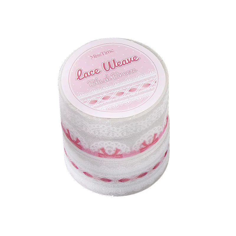 Washi Fleece-Band als Spitzenband für Handarbeiten und Dekoration, Breite: 1 cm, Länge: 200 cm - Bild 2