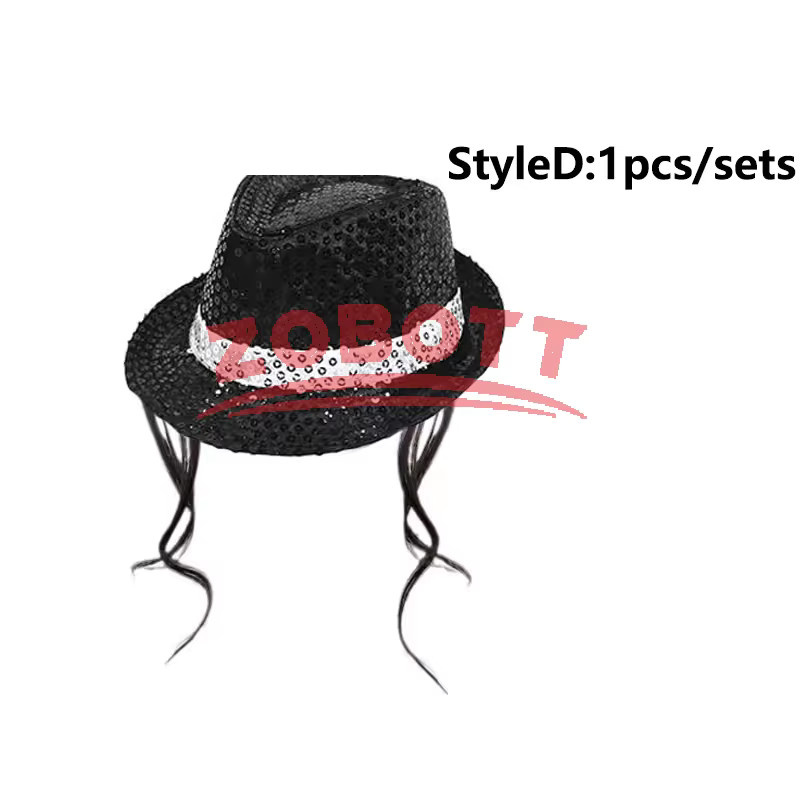 HHYRCOS Michael Jackson Zubehör-Set, Cosplay Accessoires - Bild 3