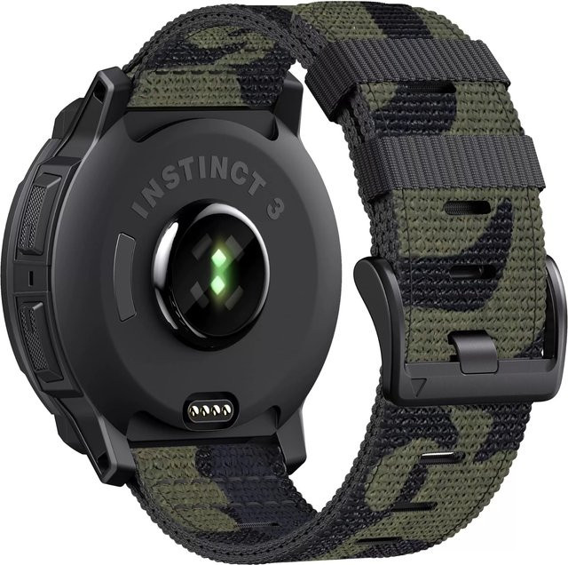 Uhrenarmband Nylon, Unisex, für Garmin Instinct 2/2X/3, 45/50 mm - Bild 1
