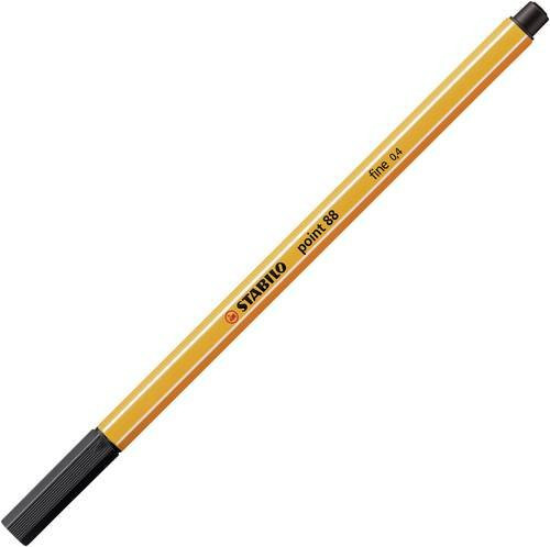 STABILO Fineliner point 88 in Schwarz mit 0,4 mm Strichstärke - Bild 2