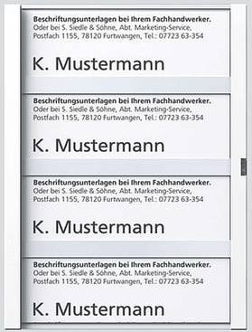 Siedle Montagezubehör für Türsprechanlagen in Weiß - Bild 1