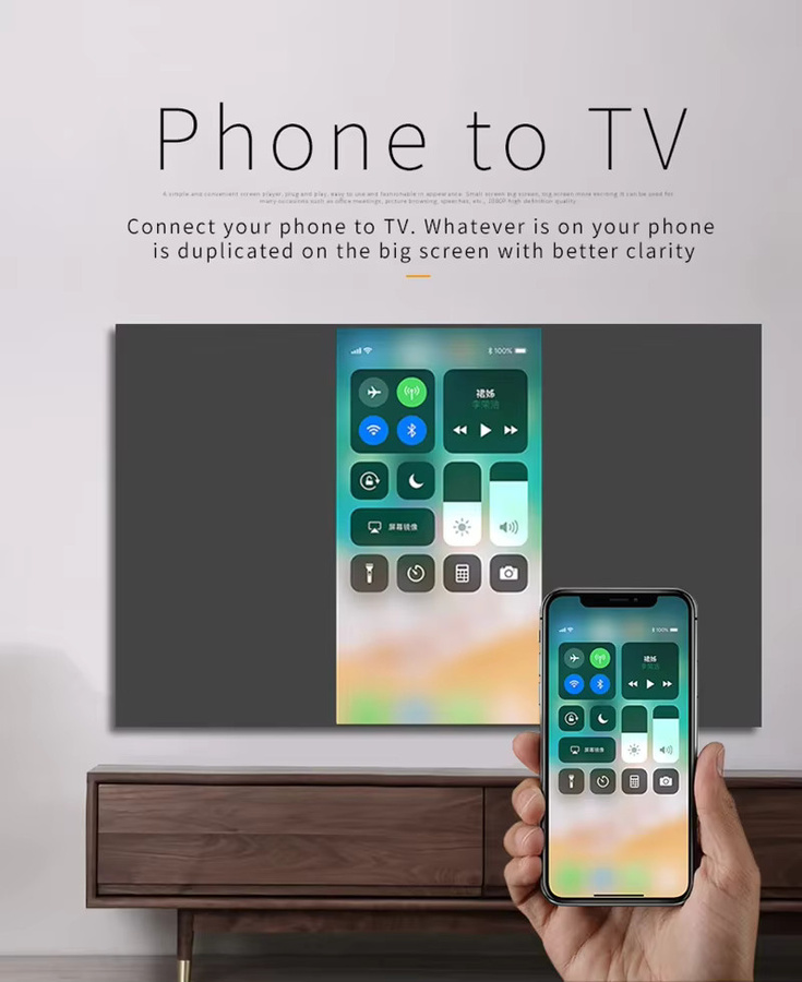 Kebidu 3 in 1 Adapterkabel von Micro USB und USB-C auf HDMI für iPhone, iPad, Samsung und Android Geräte in Rot - Bild 4