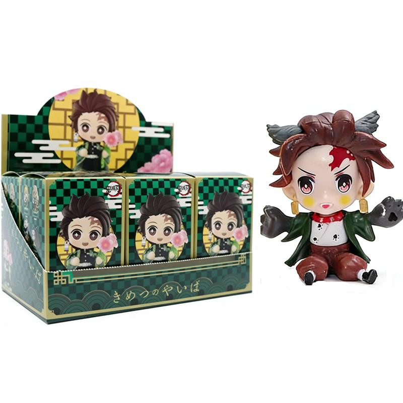 Yiran toy 1 Demon Slayer Anime Figur Blind Box Statue Modell - Bild 2