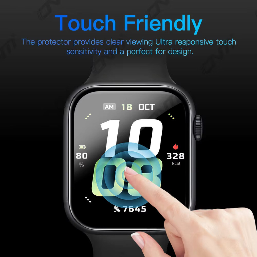 ONM Displayschutzfolie für Huawei Honor Watch 5, transparent, Unisex - Bild 3