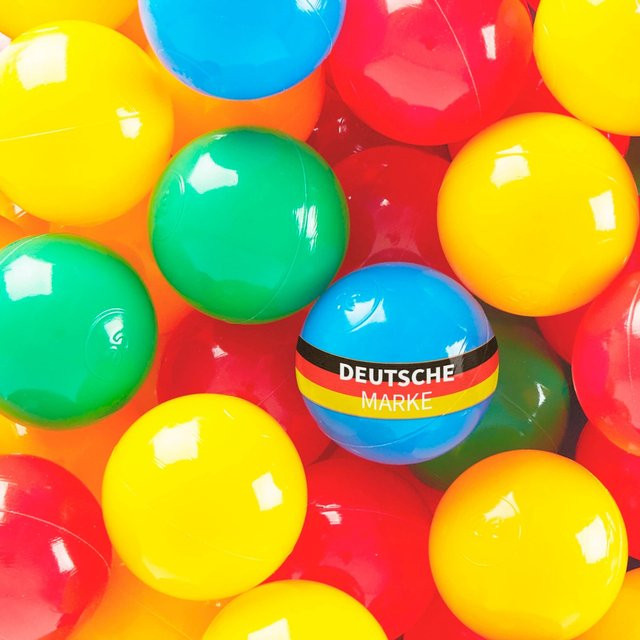 Bieco Bälle für Bälldebad, bunt, 100 Stück - Bild 1