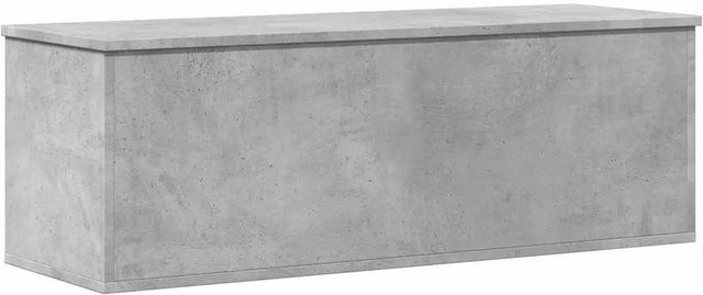 vidaXL Truhe in Betongrau aus MDF, modern und matt, B/T/H: 102 x 35 x 35 cm - Bild 1