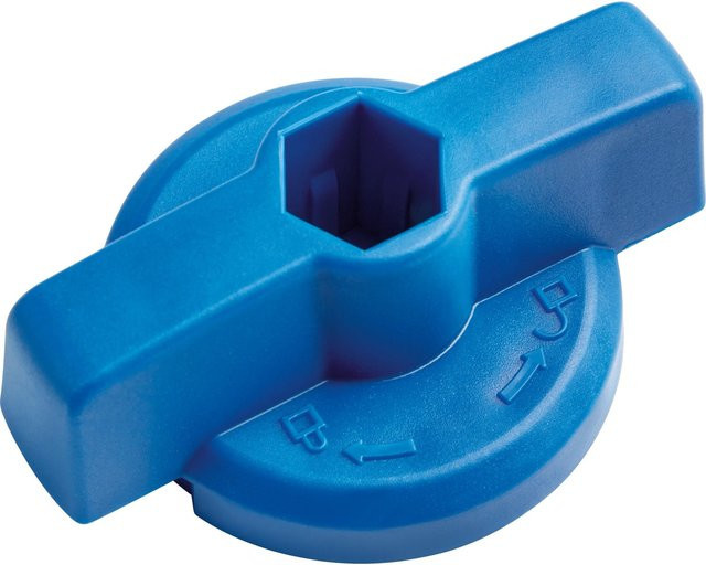 Verschlussmutter für LUX-TOOLS Elektro-Rasenmäher E-RM-1600/38 Highwheel in Blau - Bild 1