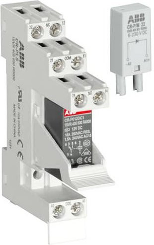 ABB CR-P024DC2LS42V Interfacerelais in Weiß - Bild 1