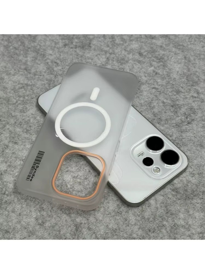 Ice Fog Skin Feel Slim Case für OPPO Realme und Reno Serie, magnetische Anti-Sturz-Schutzhülle in Schwarz und Transparent - Bild 2