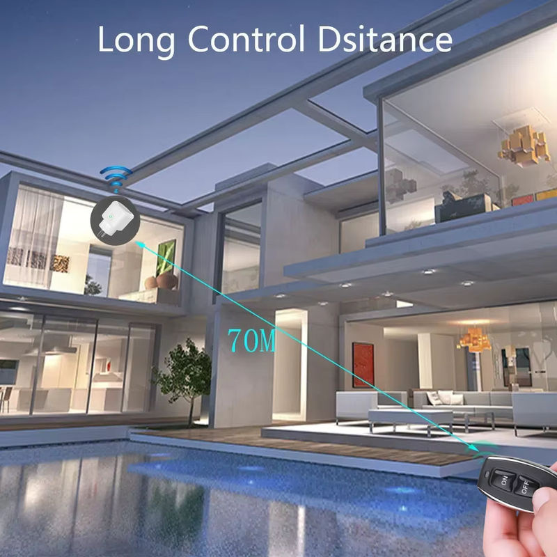 Kebidu Drahtlose Fernbedienung Schalter 433MHz für AC220V 15A Steckdose in Weiß für dein Smart Home - Bild 5