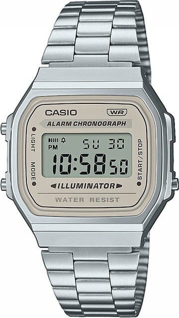 Casio Digitaluhr, Quarz, Edelstahl, 36 mm, Herren - Bild 1