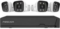 Foscam FN9108E-B4-2T LAN IP-Überwachungskamera-Set 8-Kanal mit 4 Kameras in Weiß - Bild 1