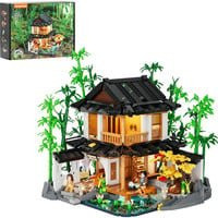 Lumibricks Konstruktionsspielzeug Bambushaus im Stil eines chinesischen Gartens und ostasiatischer Kultur - Bild 1