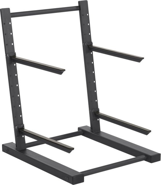 VEGA Buffet-Display Portland in Anthrazit mit verstellbaren Regalböden, B/H/T: 48,9 x 57,5 x 43,6 cm - Bild 1