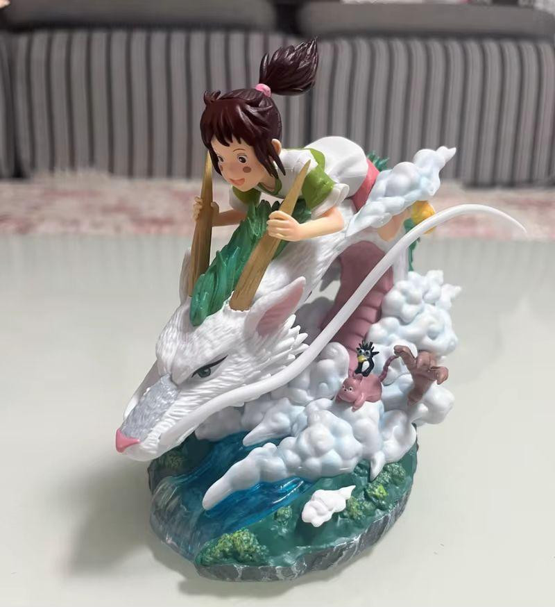 Yiran toy 1 Spirited Away Ogino Chihiro Und Nigihayami Kohakunushi Actionfiguren PVC Action Modell Puppe ab 14 Jahren - Bild 2