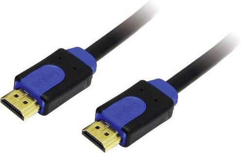 LogiLink HDMI High Speed Kabel mit Ethernet/LAN in Schwarz, Länge: 10,0 m - Bild 1