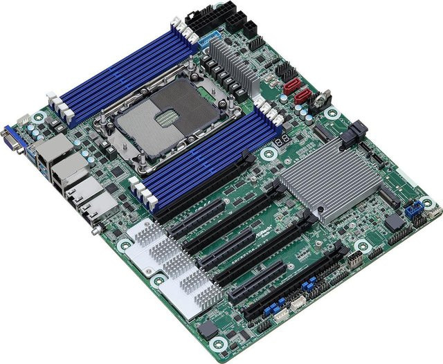 ASRock Rack SPC621D8-2L2T Server-Mainboard mit Intel C621A Chipsatz, LGA 4189 Sockel, ATX Formfaktor, DDR4 Unterstützung und Ethernet/LAN sowie USB-C Anschlüssen - Bild 1