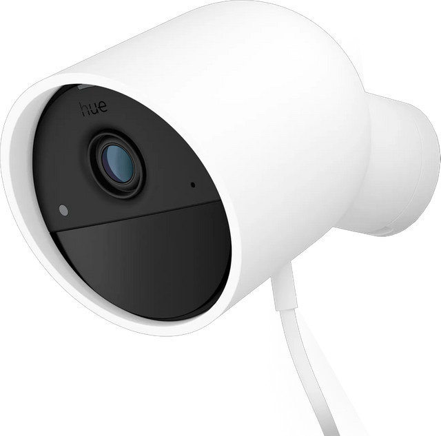 Philips Hue Secure kabelgebundene Überwachungskamera in Weiß - Bild 1
