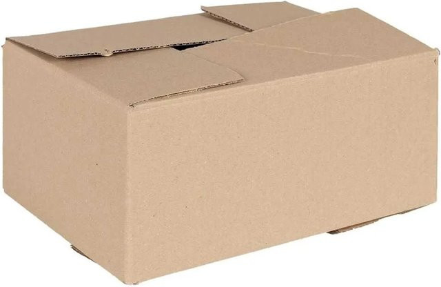 50er Set vidaXL Faltboxen aus Karton in Natur, zusammenklappbare Aufbewahrungsboxen, B/T/H: 30 x 21,5 x 14 cm - Bild 1