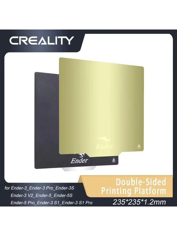Creality Original doppelseitige Druckplattform für Ender-3 V2, Ender-3 Pro, Ender-3, Ender-5 und Ender-5 Pro 3D-Drucker, B/T/H: 235 x 235 x 1,2 mm - Bild 7