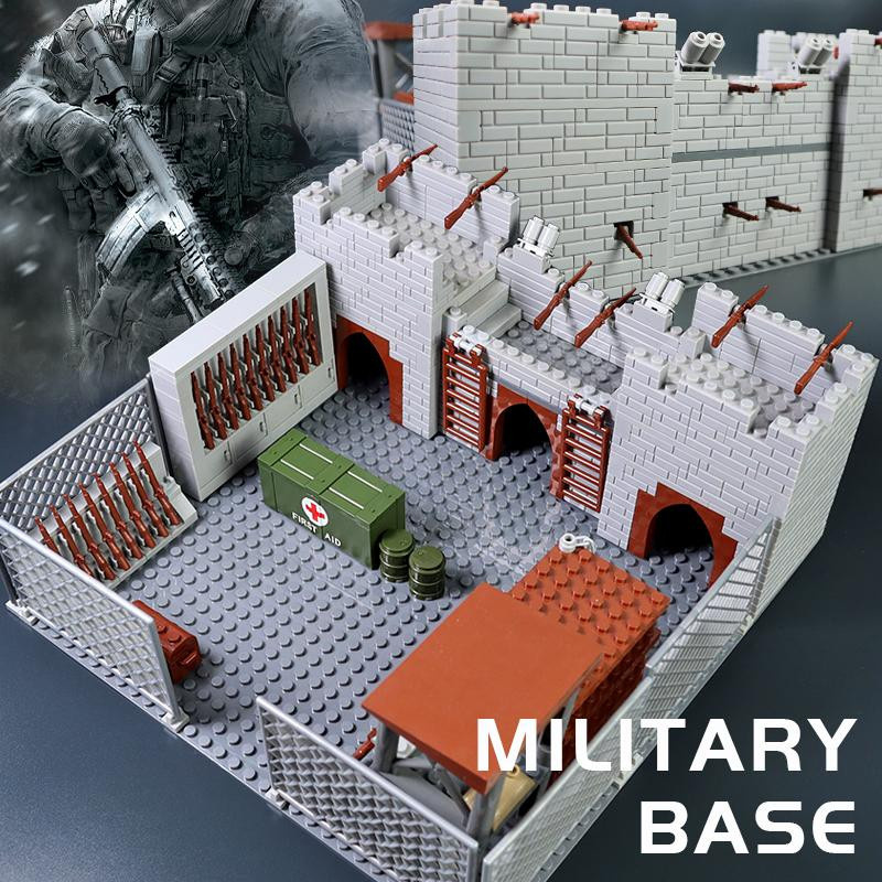 Linyi toy Moc Armee-Stil Gebäude Bausteine Militär - Bild 2
