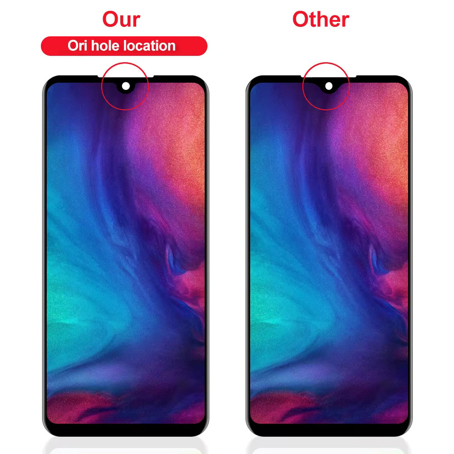 Xiaomi Redmi Note 7 LCD-Display Touchscreen Ersatz in Schwarz, 6,3 Zoll, für Redmi Note 7 Pro m1901f7g m1901f7h - Bild 4