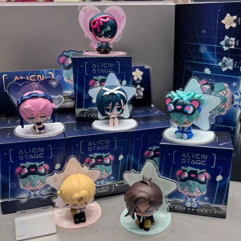 Alien Stage Free Stage Series Mystery Box Anime Figur Ivan und Till als Blind Box für Fans - Bild 2