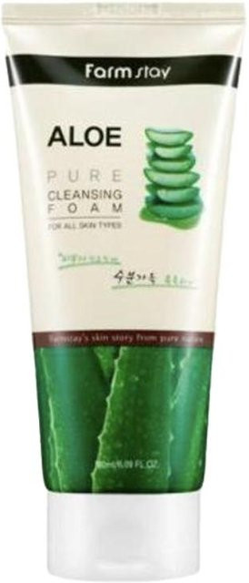 FARM STAY Aloe Pure Reinigungsschaum, 180 ml, mit Aloe Vera - Bild 1
