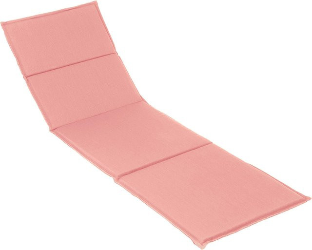 Stern Universal Liegenauflage aus 100% Polyacryl in Koralle und Pink, B/T/H: 201 x 67 x 3 cm - Bild 1