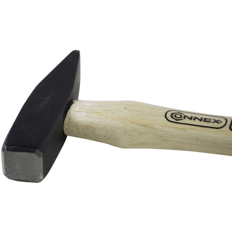Connex Schlosserhammer in Schwarz mit Holzgriff, 0,29 kg - Bild 2