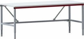 Rocholz Grundtisch SYSTEM FLEX höheneinstellbar B/T/H: 120 x 80 x 69-96 cm - Bild 1